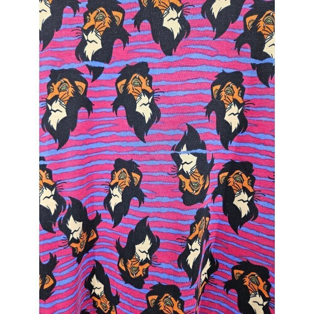 NWOT Lularoe Disney Irma Tunic Top Womens XL Scar Lion King TShirt